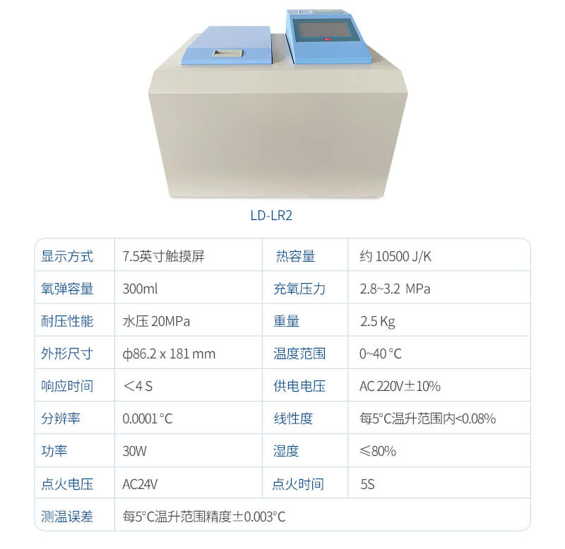 微機全自動量熱儀
